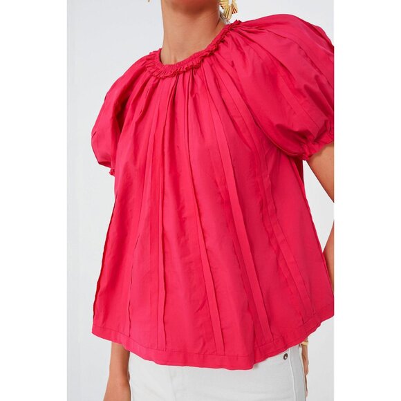 Ulla Johnson "Lora" Pink Top, size 12. - Picture 5 of 15